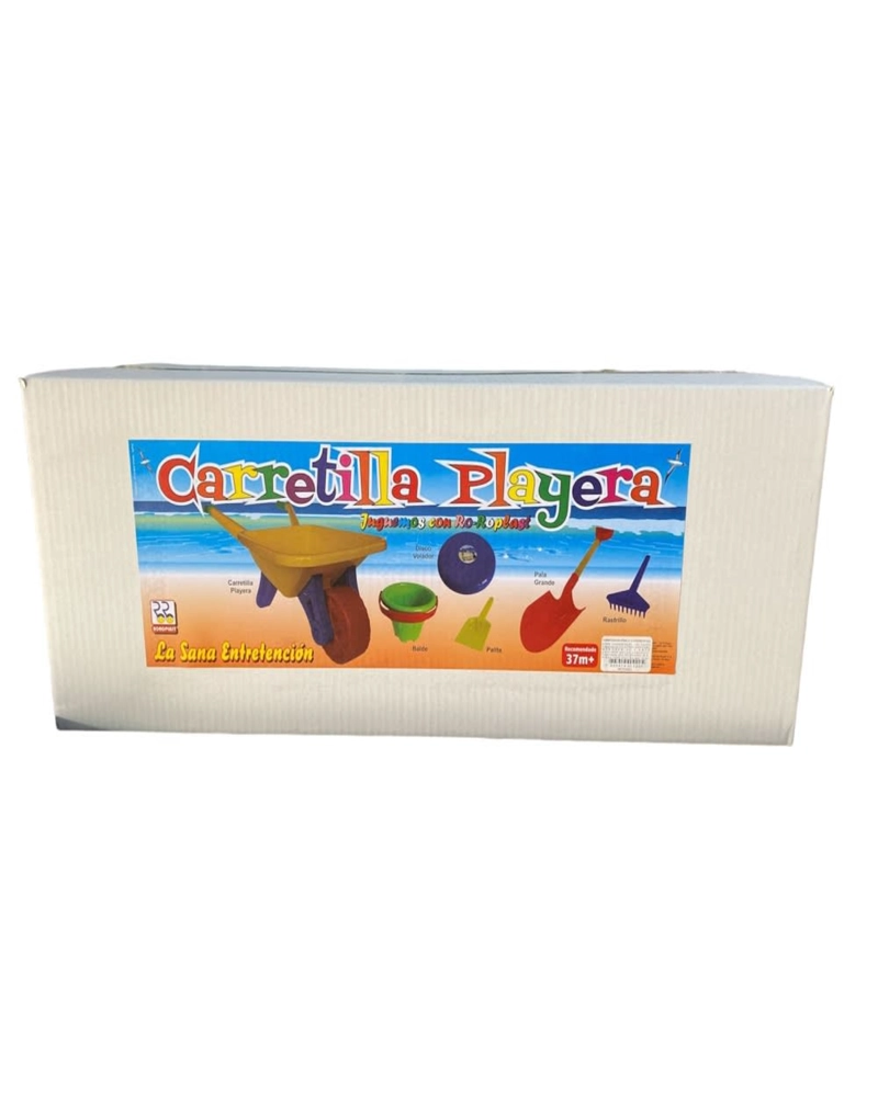 CARRETILLA PLAYERA INFANTIL CON ACCESORIOS ARENA 25O2 - 3