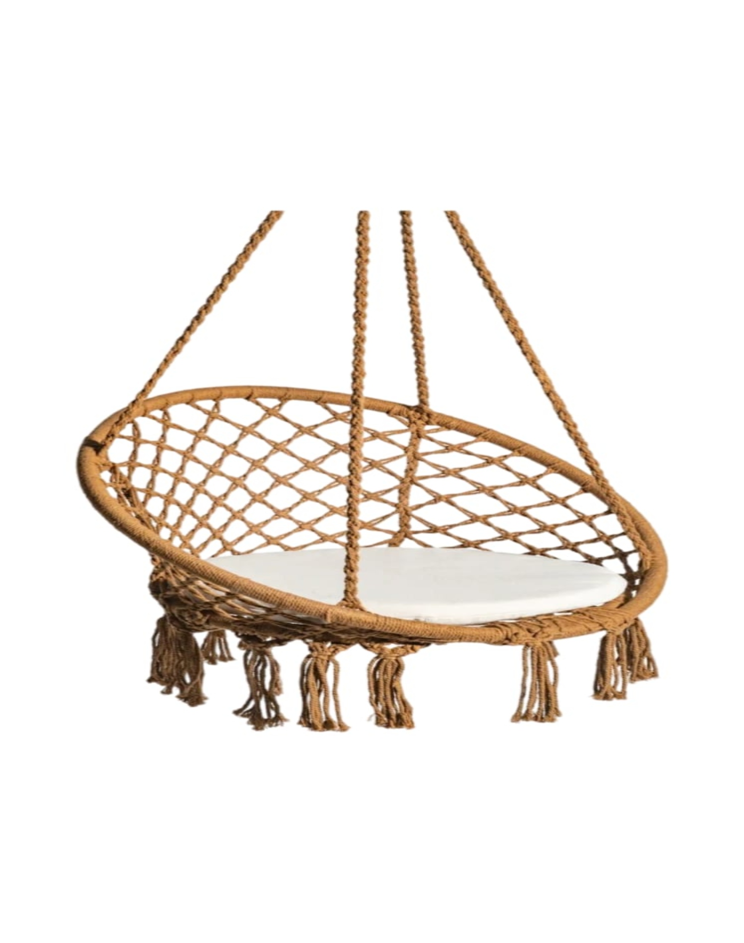 SILLA HAMACA COLGANTE REFORZADA PARA INTERIOR Y EXTERIOR 9N2 - 1