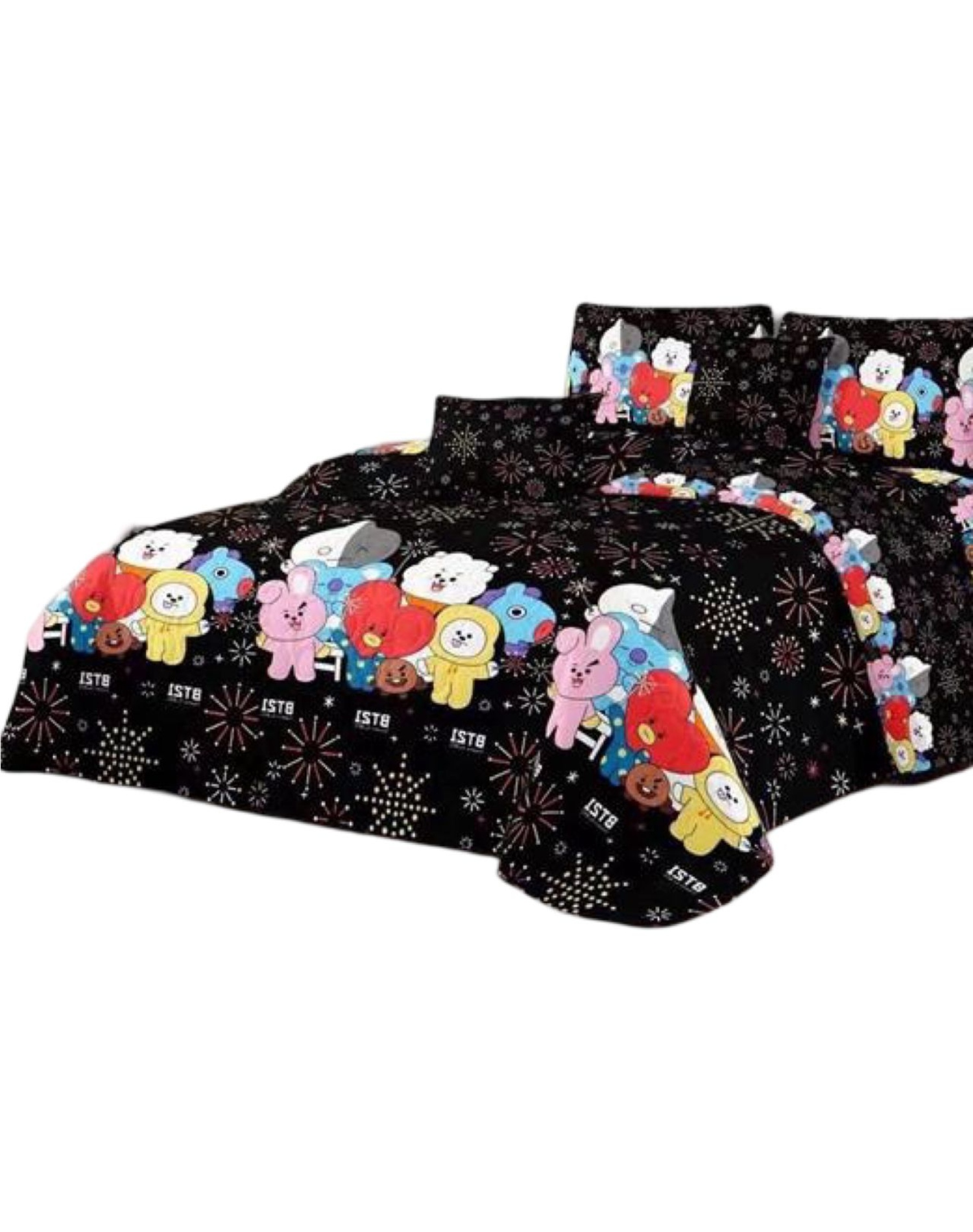 CUBRECAMA MULTICOLOR QUILT PLAZA Y MEDIA VERANO FRESCO 11N05 - 2
