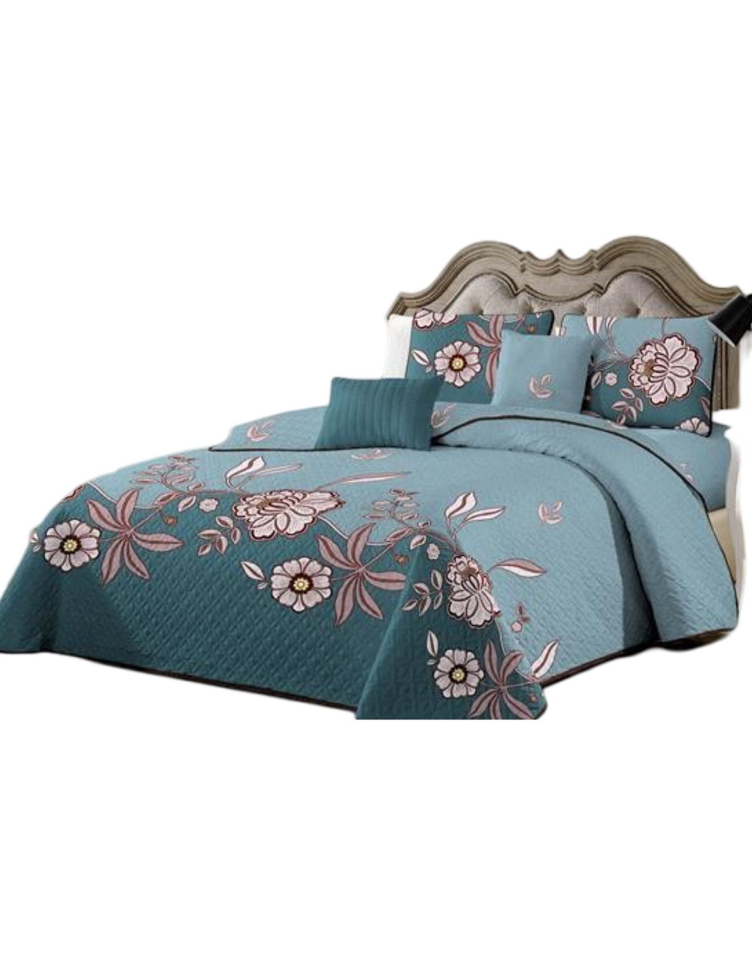 CUBRECAMA MULTICOLOR QUILT PLAZA Y MEDIA VERANO FRESCO 11N48 - 2
