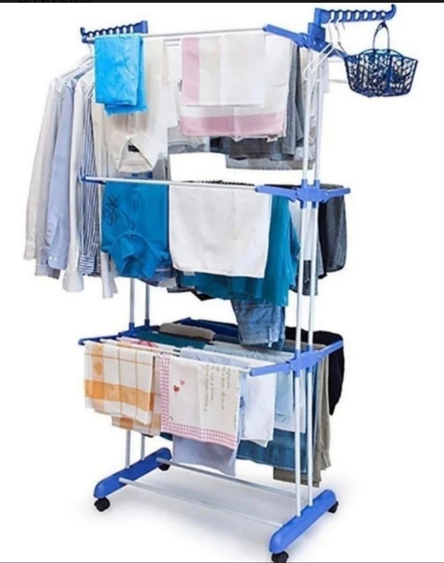 ORGANIZADOR TENDEDERO PLEGABLE 3 NIVELES SECADO - 3