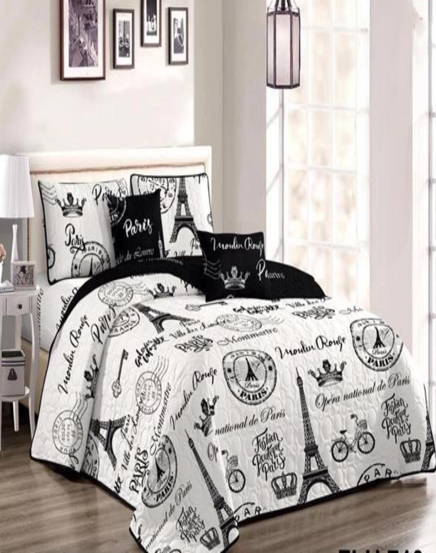 CUBRECAMA MULTICOLOR QUILT 2 PLAZAS+2 FUNDAS VERANO FRESCO 13N33 - 3