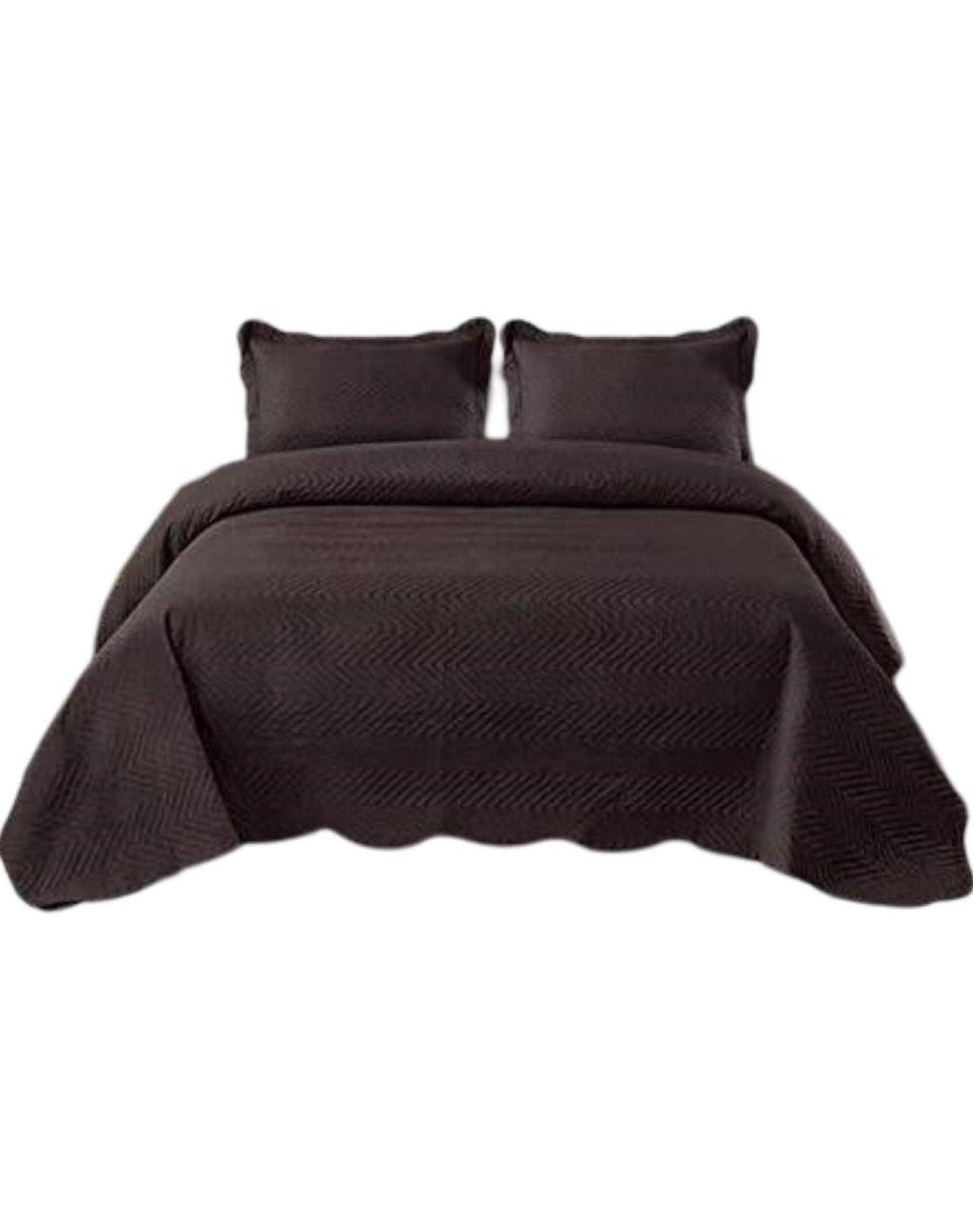 CUBRECAMA CAFE QUILT 2 PLAZAS+2 FUNDAS VERANO 13N04 - 1