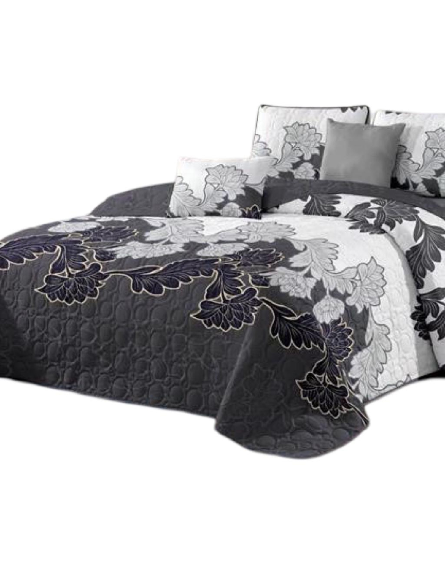 CUBRECAMA MULTICOLOR QUILT 2 PLAZAS+2 FUNDAS VERANO FRESCO 13N13 - 2