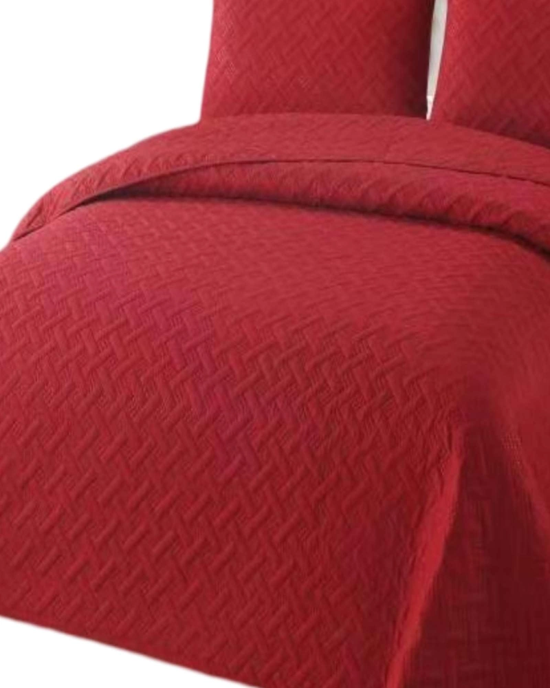 CUBRECAMA COLCHAS QUILT DE VERANO 2 PLAZAS BURDEO - 3
