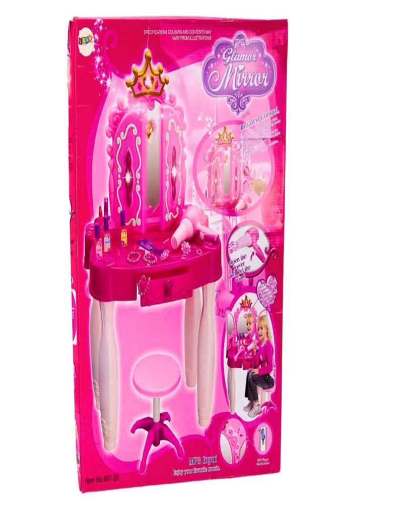 JUGUETE TOCADOR MÚSICAL CON ACCESORIOS ROSA - 2