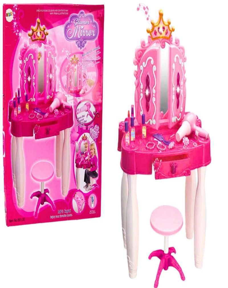 JUGUETE TOCADOR MÚSICAL CON ACCESORIOS ROSA - 3