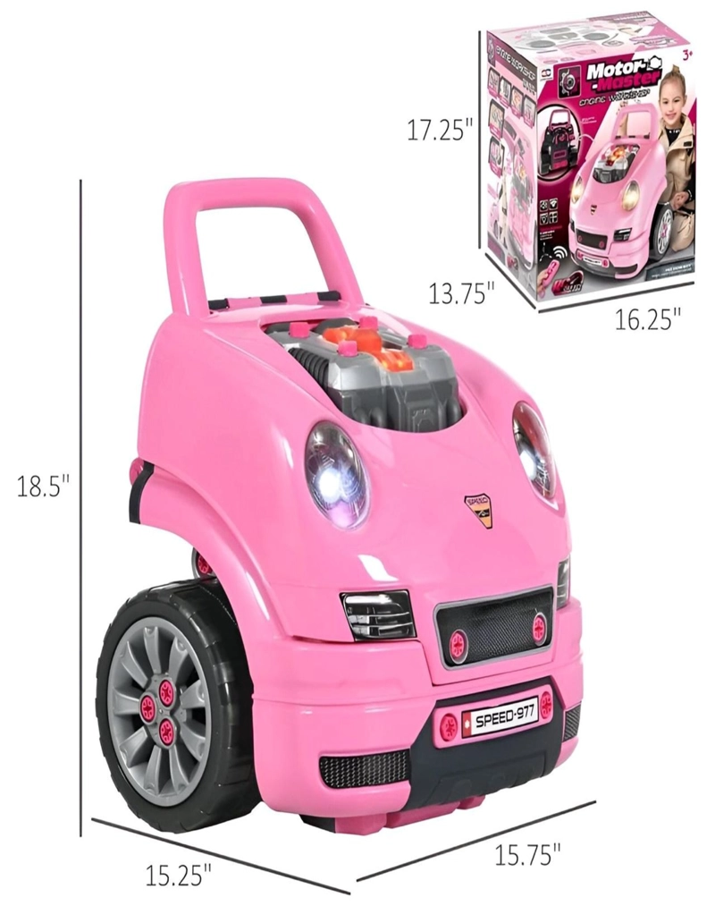 JUGUETE SET TALLER DE REPARACIÓN AUTOMOTRIZ 4 - 2