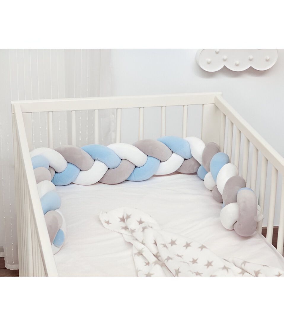 TRENZA PROTECTOR CUNA 3MTS AZUL - 1