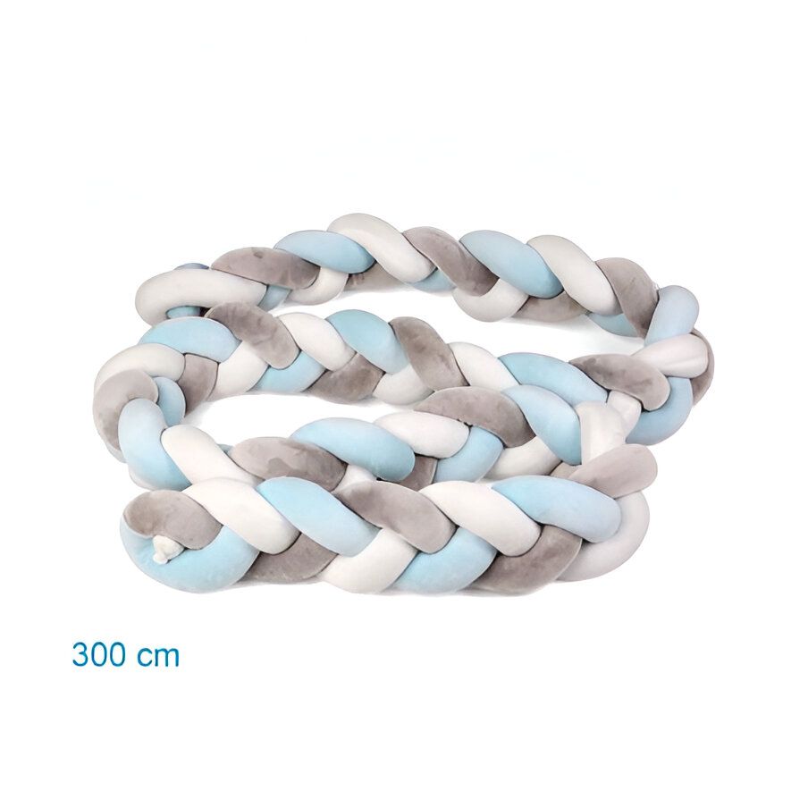 TRENZA PROTECTOR CUNA 3MTS AZUL - 3