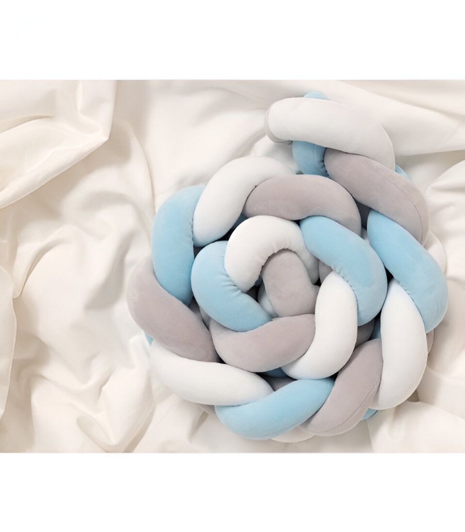TRENZA PROTECTOR CUNA 3MTS AZUL - 4