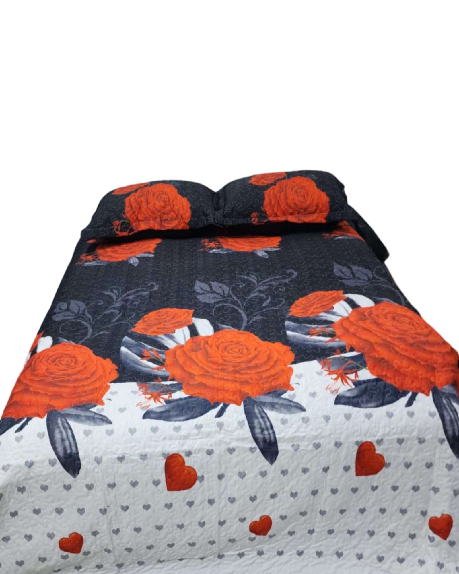CUBRECAMA QUILT DE VERANO PLAZA Y MEDIA - 1