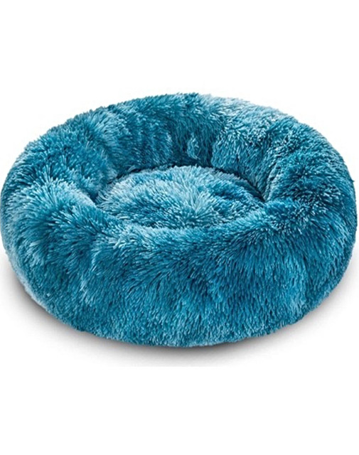 CAMA COJIN CHIPORRO REDONDO 60CM PETROLEO - 1