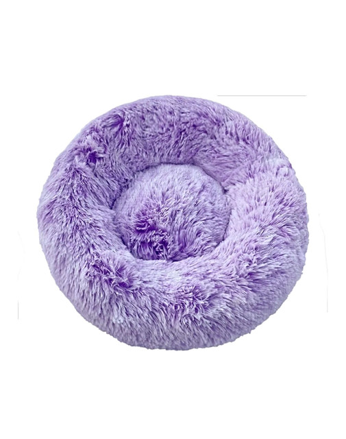 CAMA COJIN CHIPORRO REDONDO 60CM MORADO - 2