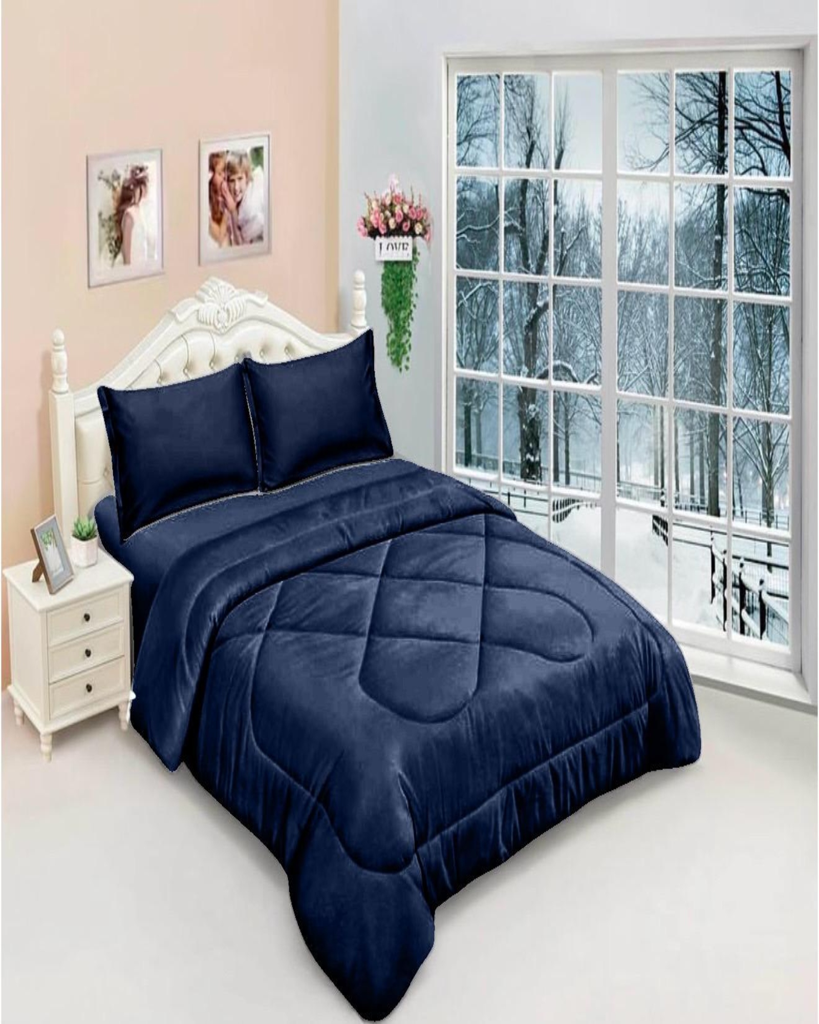COBERTOR INVIERNO CON CHIPORRO KING 250 X 270 CM G01 - 3