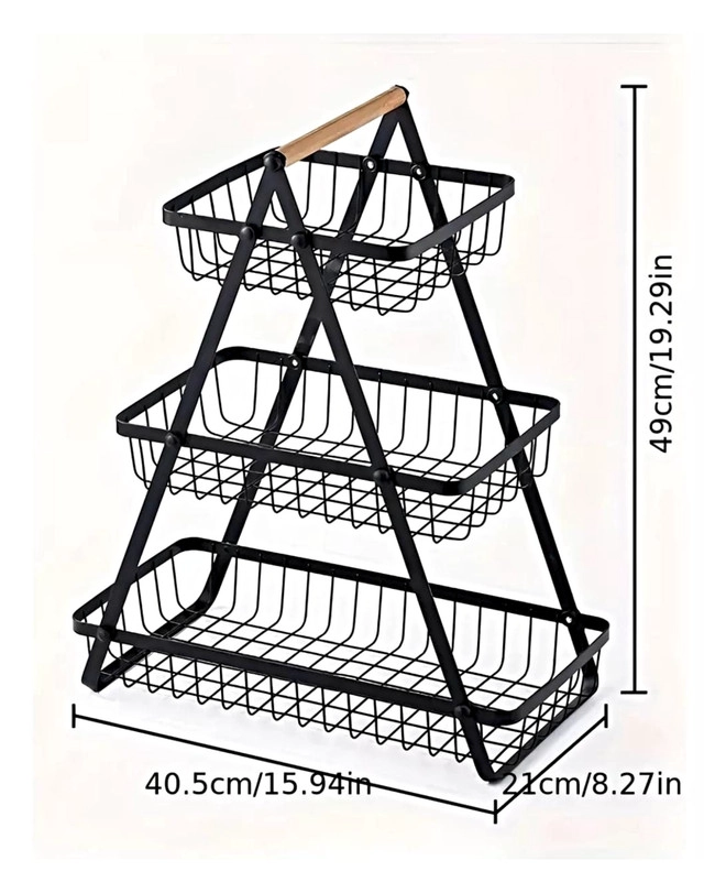 CESTA ORGANIZADORA PARA FRUTAS Y VEGETALES - 3
