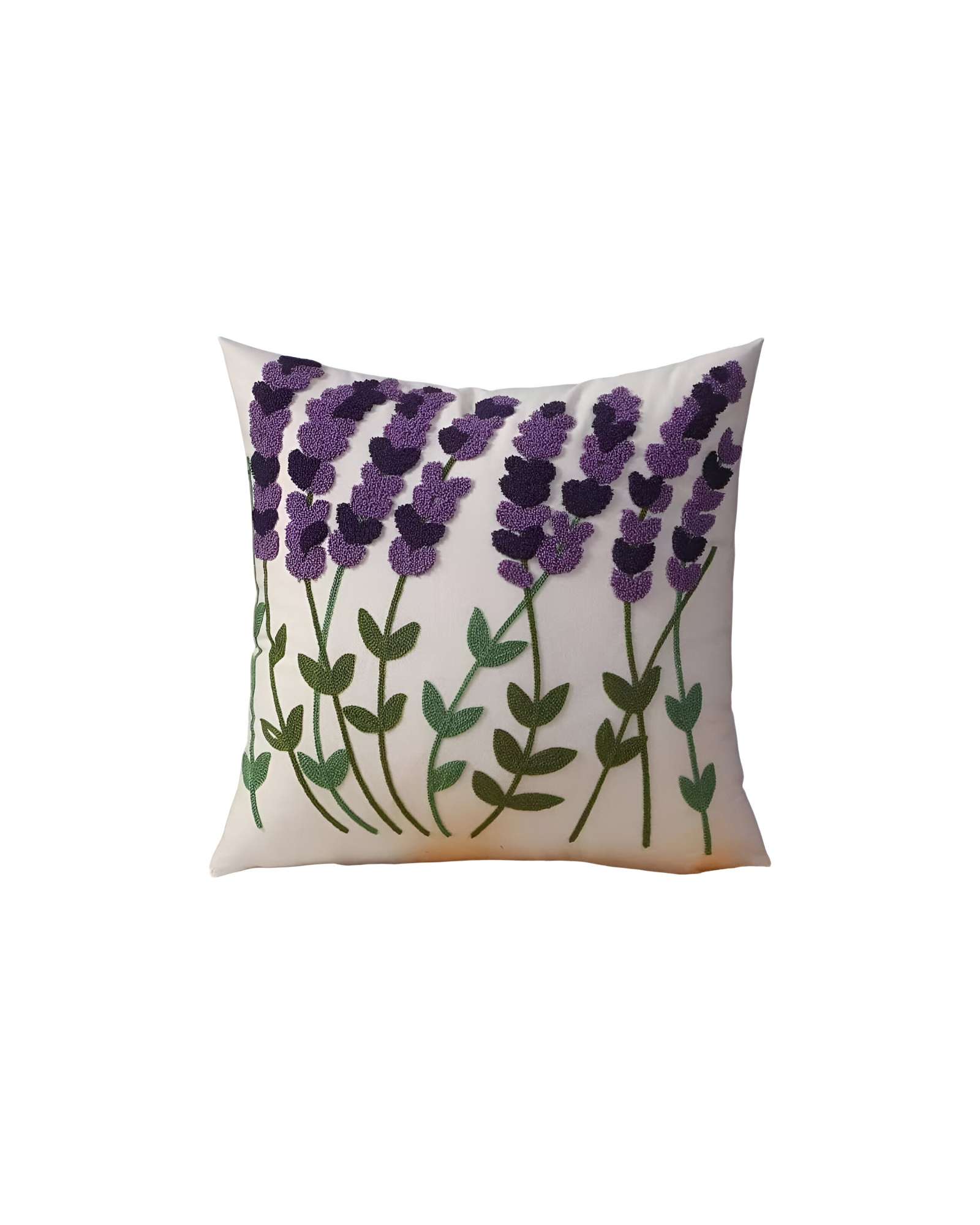 SET DE 6 FUNDAS BORDADAS 45X45 C17 - 1