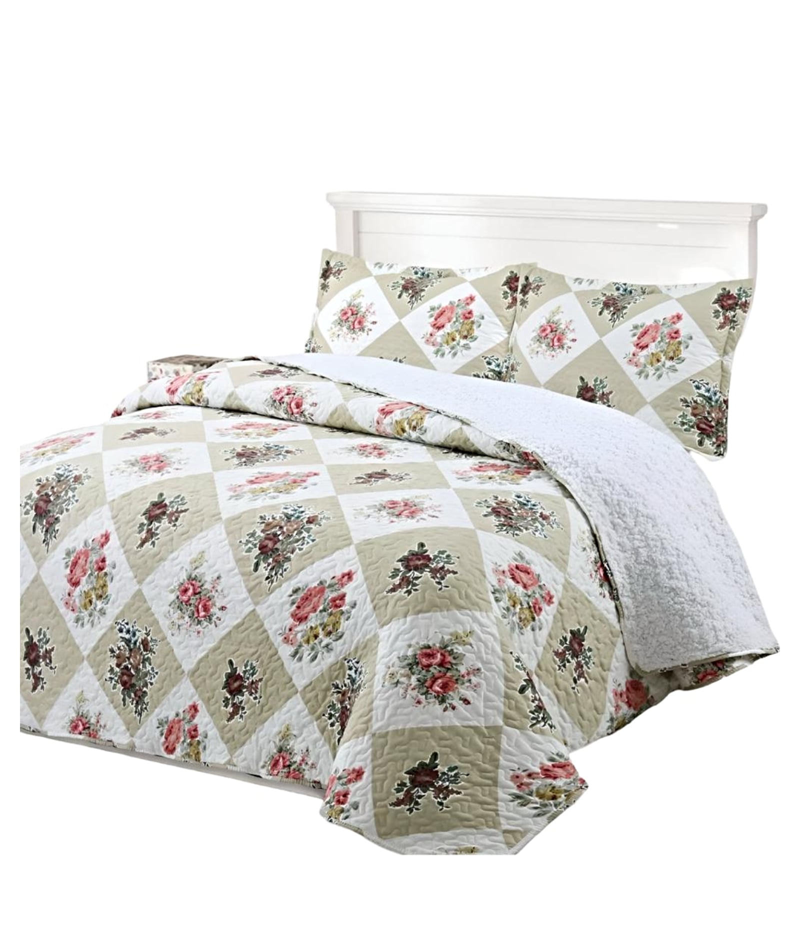 CUBRECAMA QUILT SHERPA KING 230X250 29 - 2