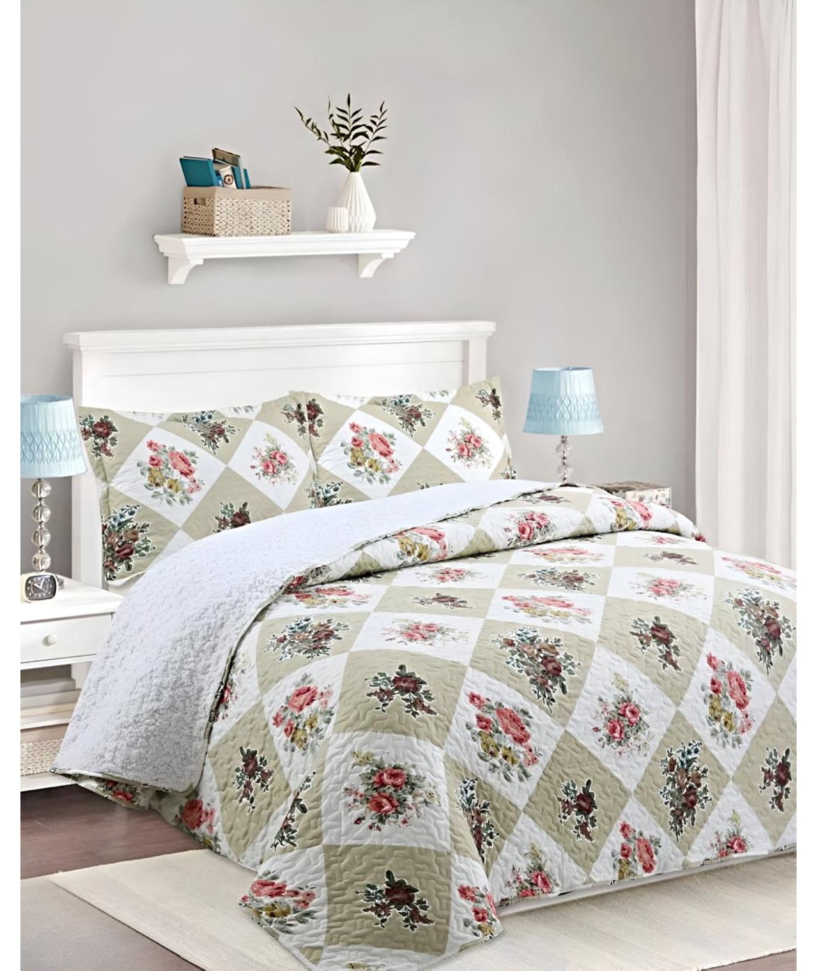 CUBRECAMA QUILT SHERPA KING 230X250 29 - 3