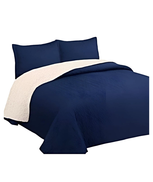 CUBRECAMA QUILT SHERPA 2 PLAZAS 200X230 14 - 1