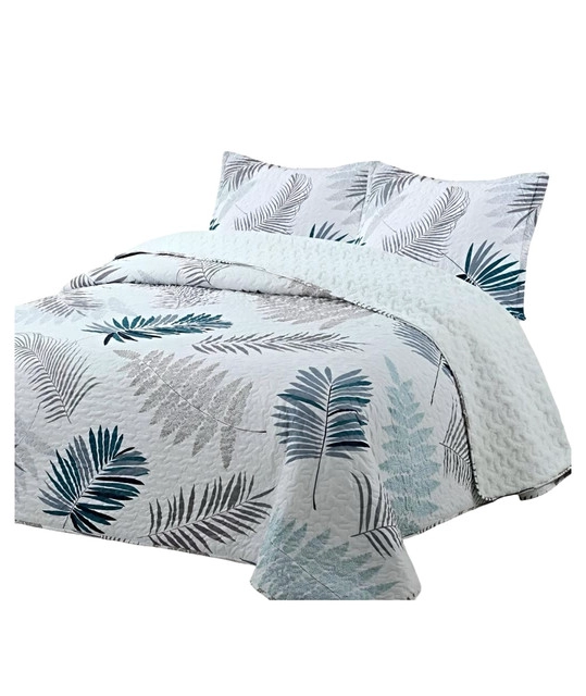 CUBRECAMA QUILT SHERPA 2 PLAZAS 200X230 12 - 2
