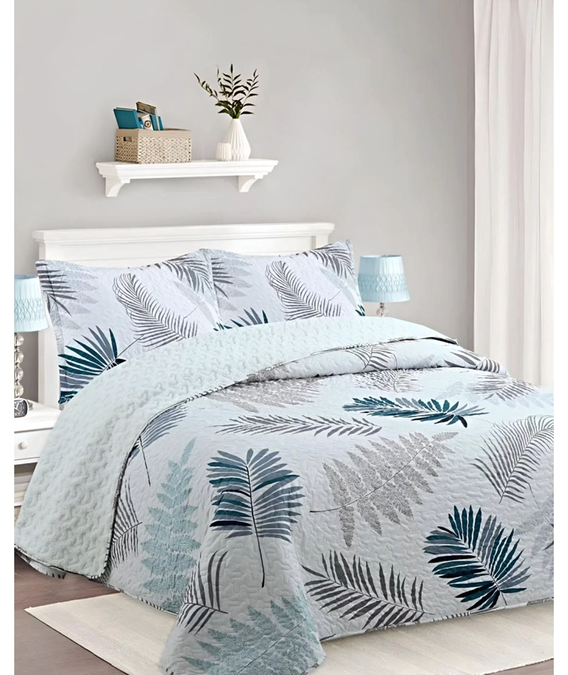 CUBRECAMA QUILT SHERPA 2 PLAZAS 200X230 12 - 3