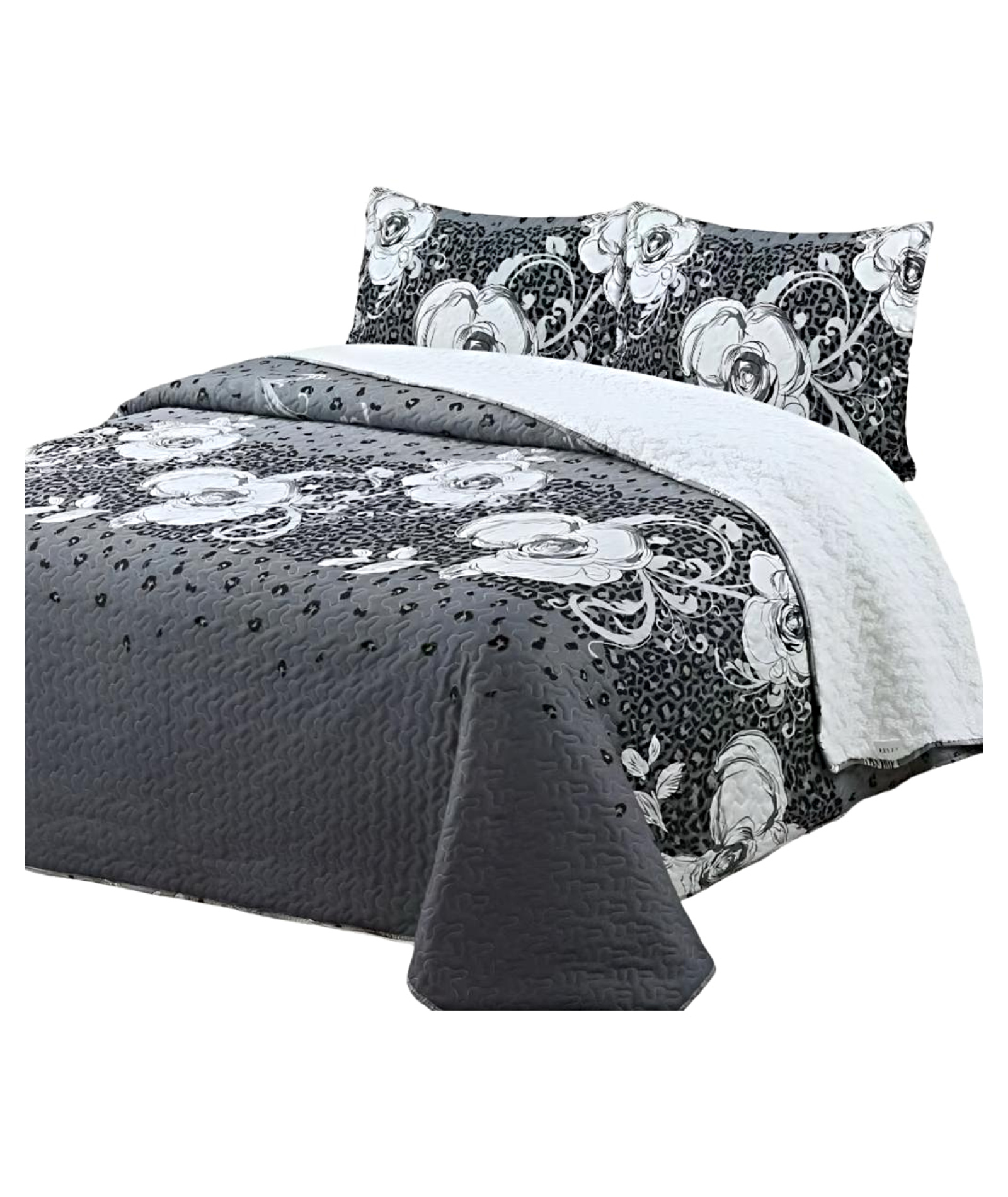 CUBRECAMA QUILT SHERPA 2 PLAZAS 200X230 34 - 2