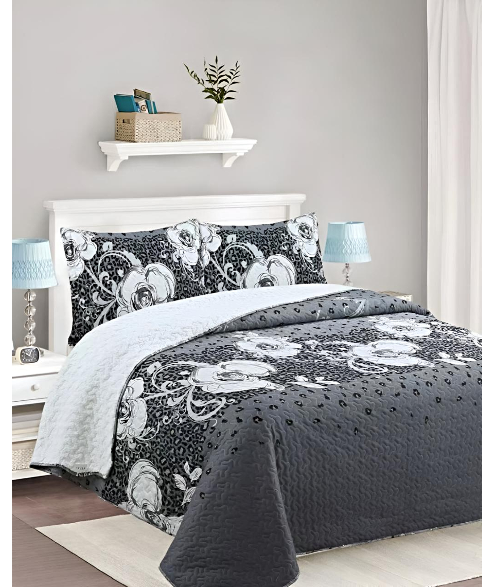 CUBRECAMA QUILT SHERPA 2 PLAZAS 200X230 34 - 3