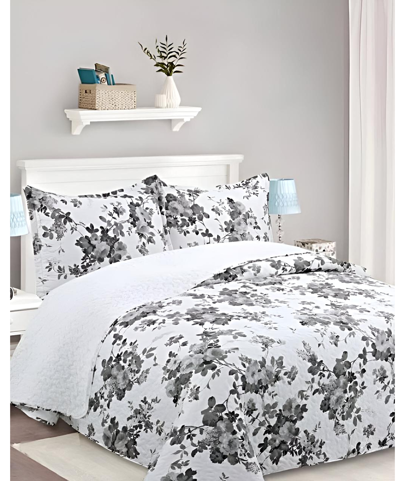 CUBRECAMA QUILT SHERPA 2 PLAZAS 200X230 25 - 3