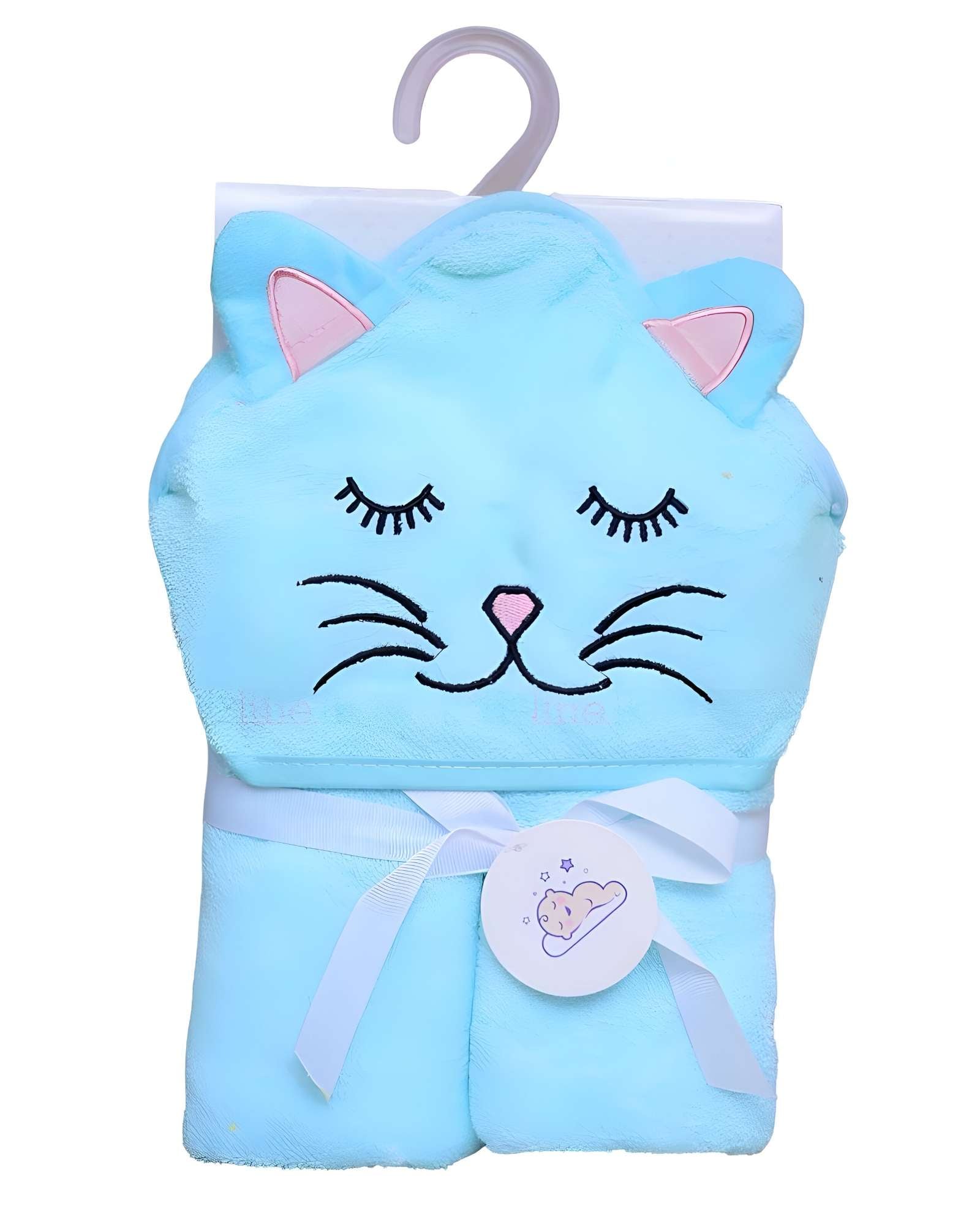 TOALLAS DE BAÑO CON CAPUCHA PARA BEBÉ NIÑA 3 - 1