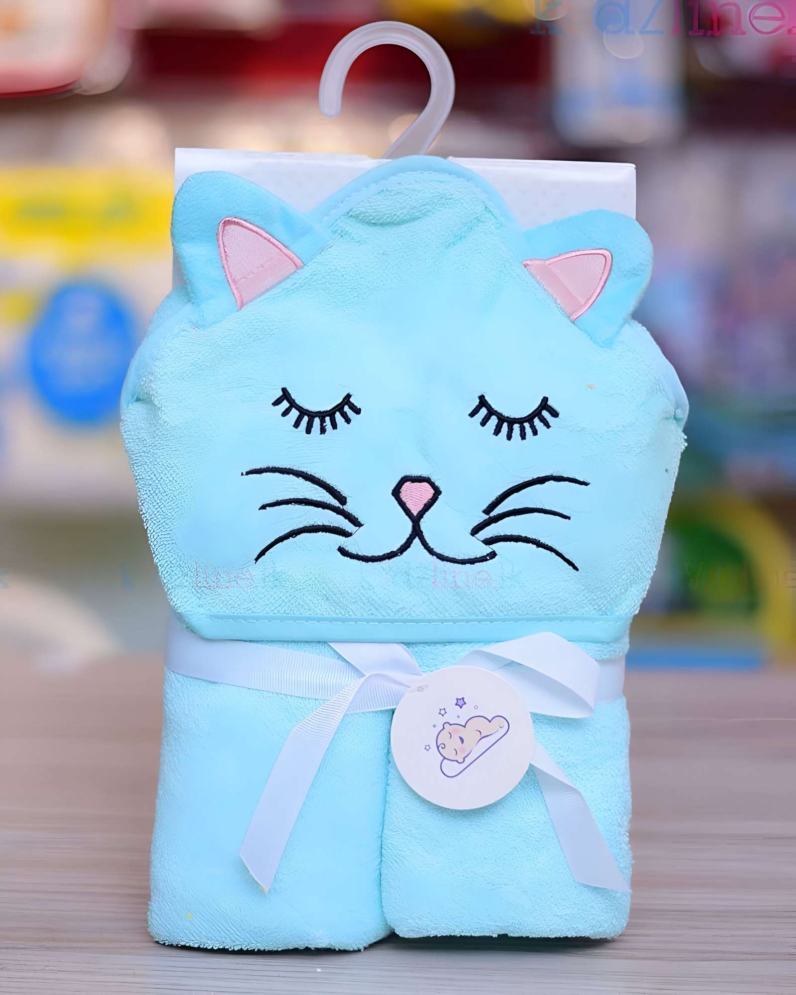 TOALLAS DE BAÑO CON CAPUCHA PARA BEBÉ NIÑA 3 - 3