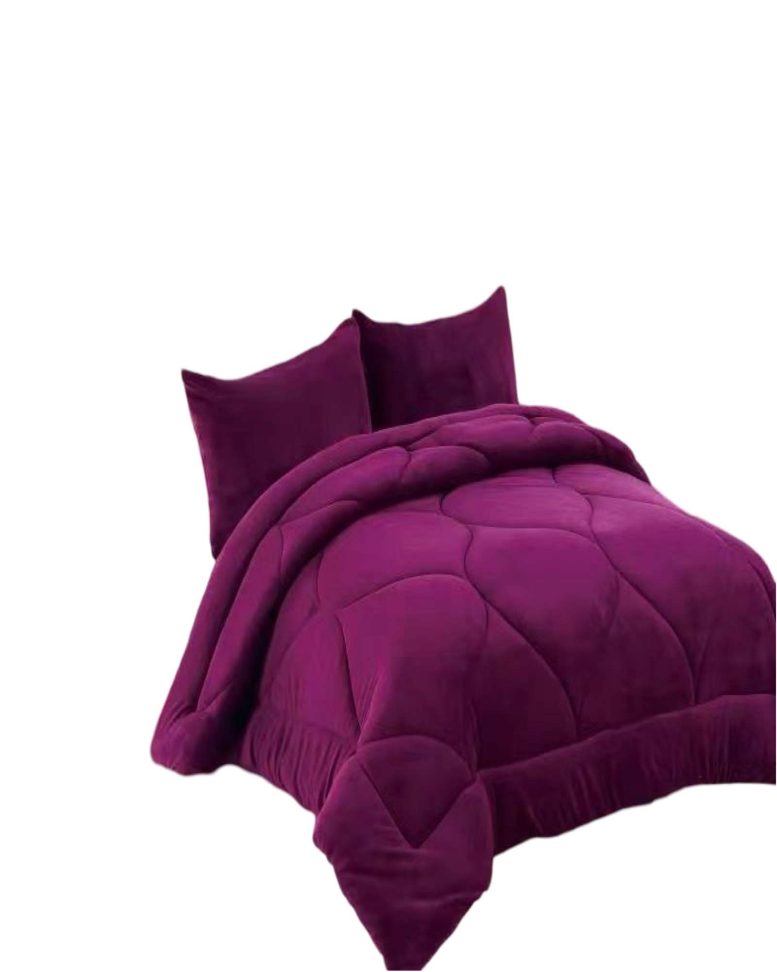 PLUMON DE INVIERNO 2 PLAZAS MORADO - 1