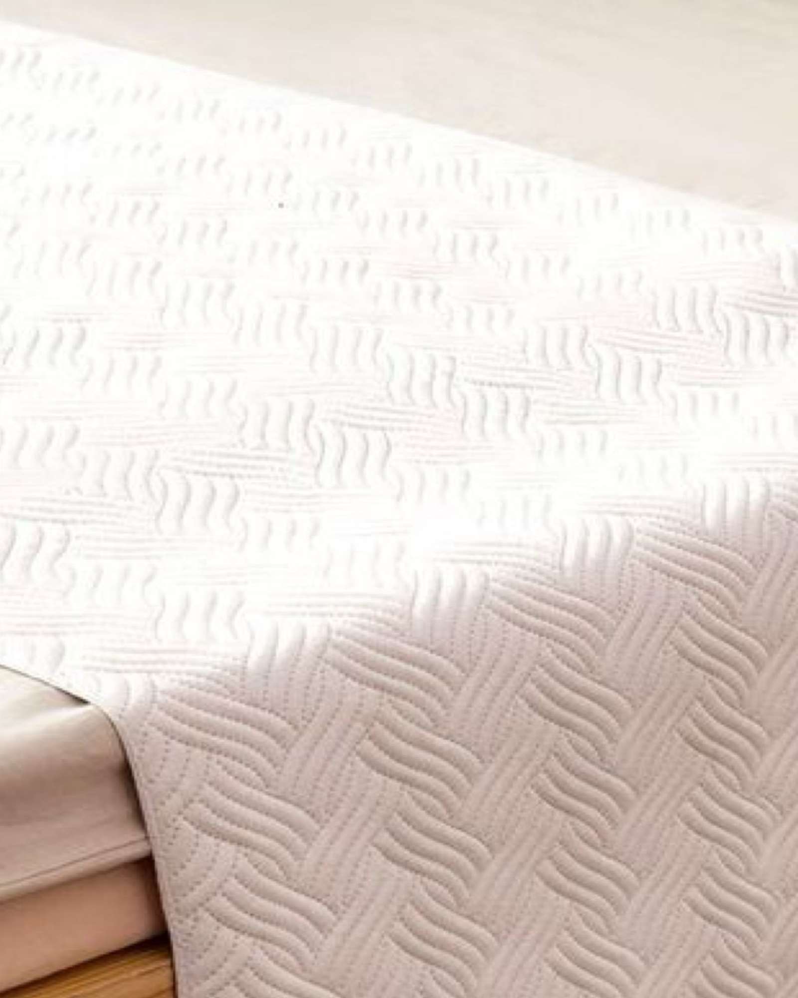 PIECERA MAS 2 FUNDAS ELEGANTE BEIGE - 2