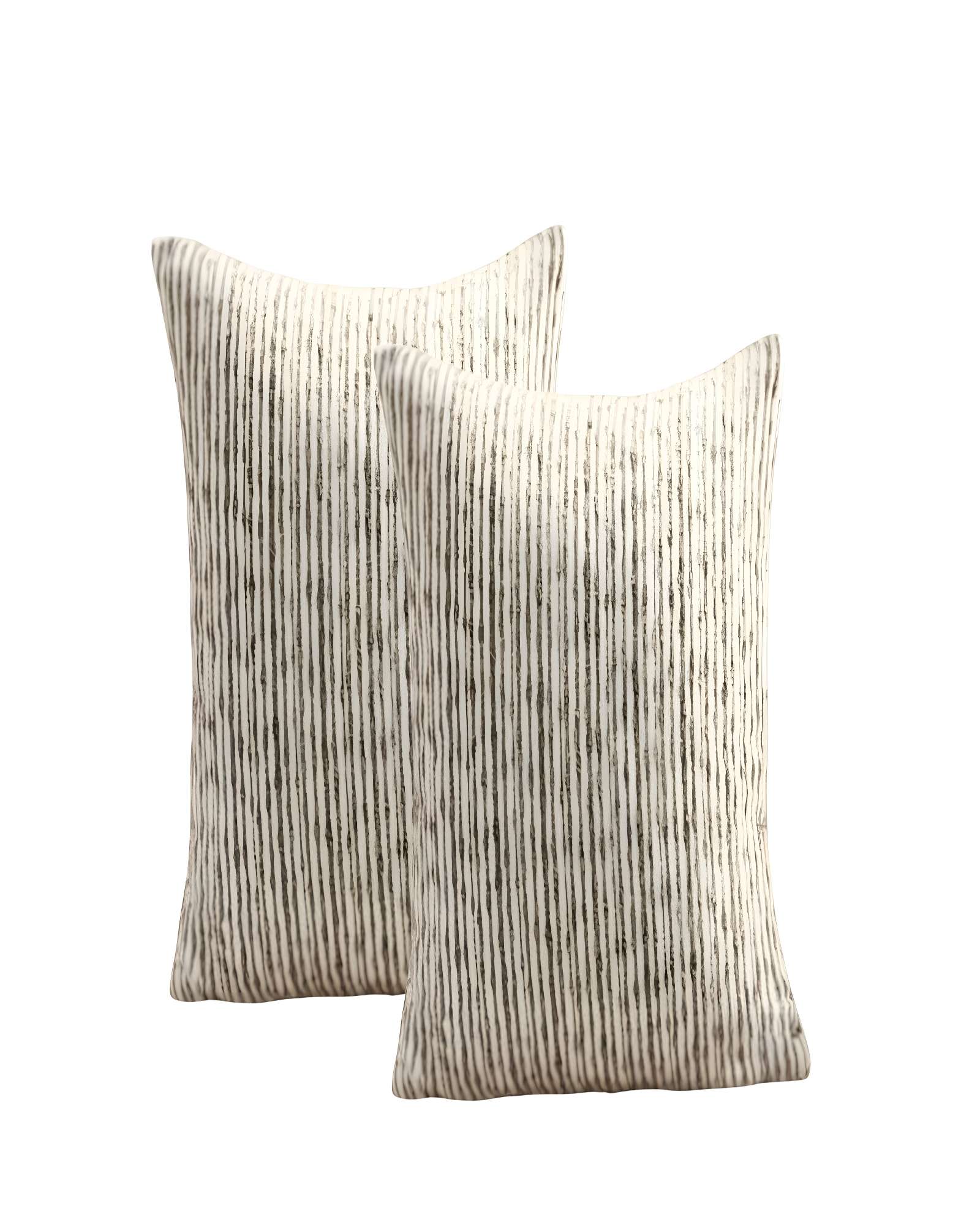 PACK DE 2 FUNDAS DE COJIN CHENILLE LINEA BEIGE - 2