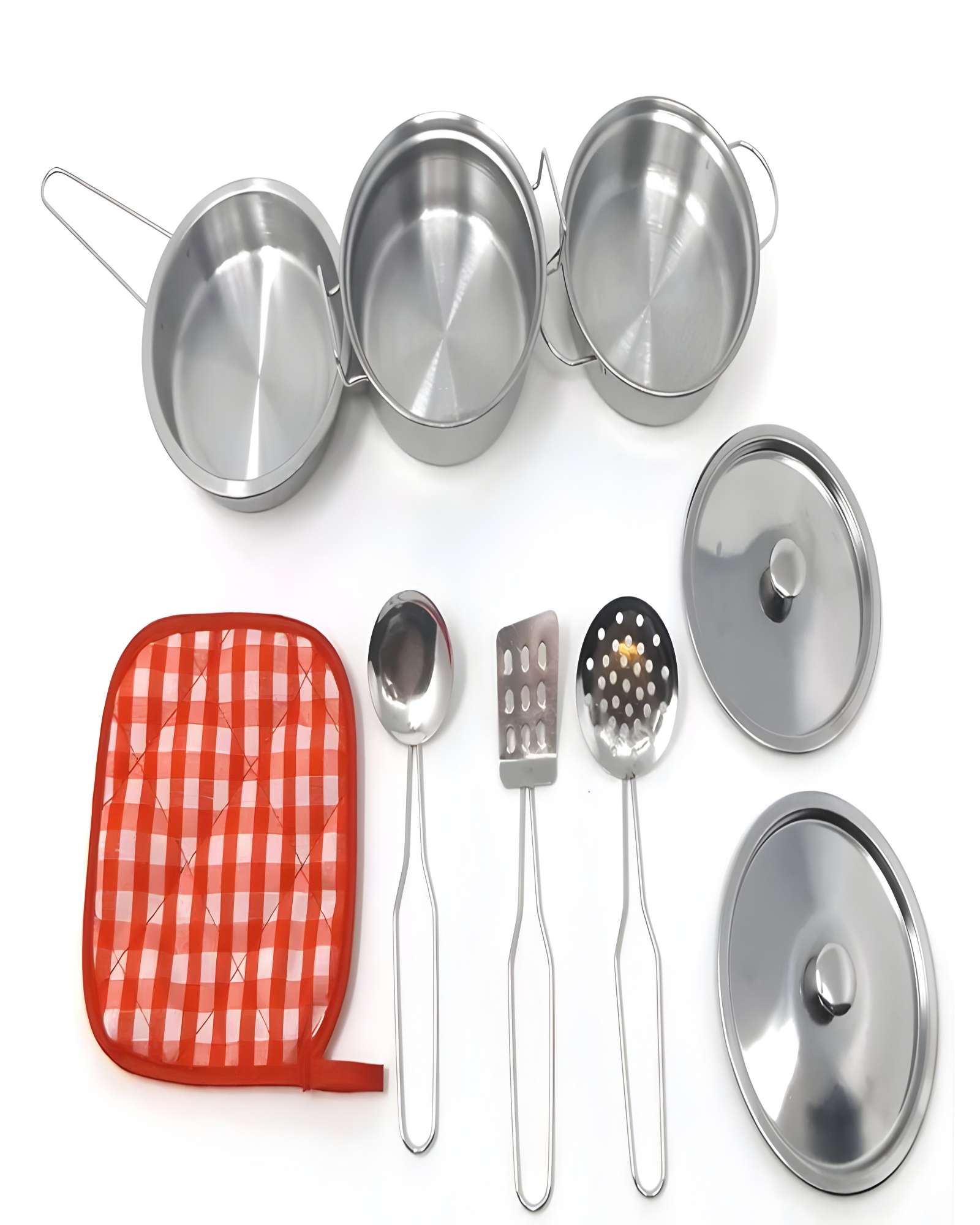 SET DE UTENSILIOS JUGUETE DE METAL - 1