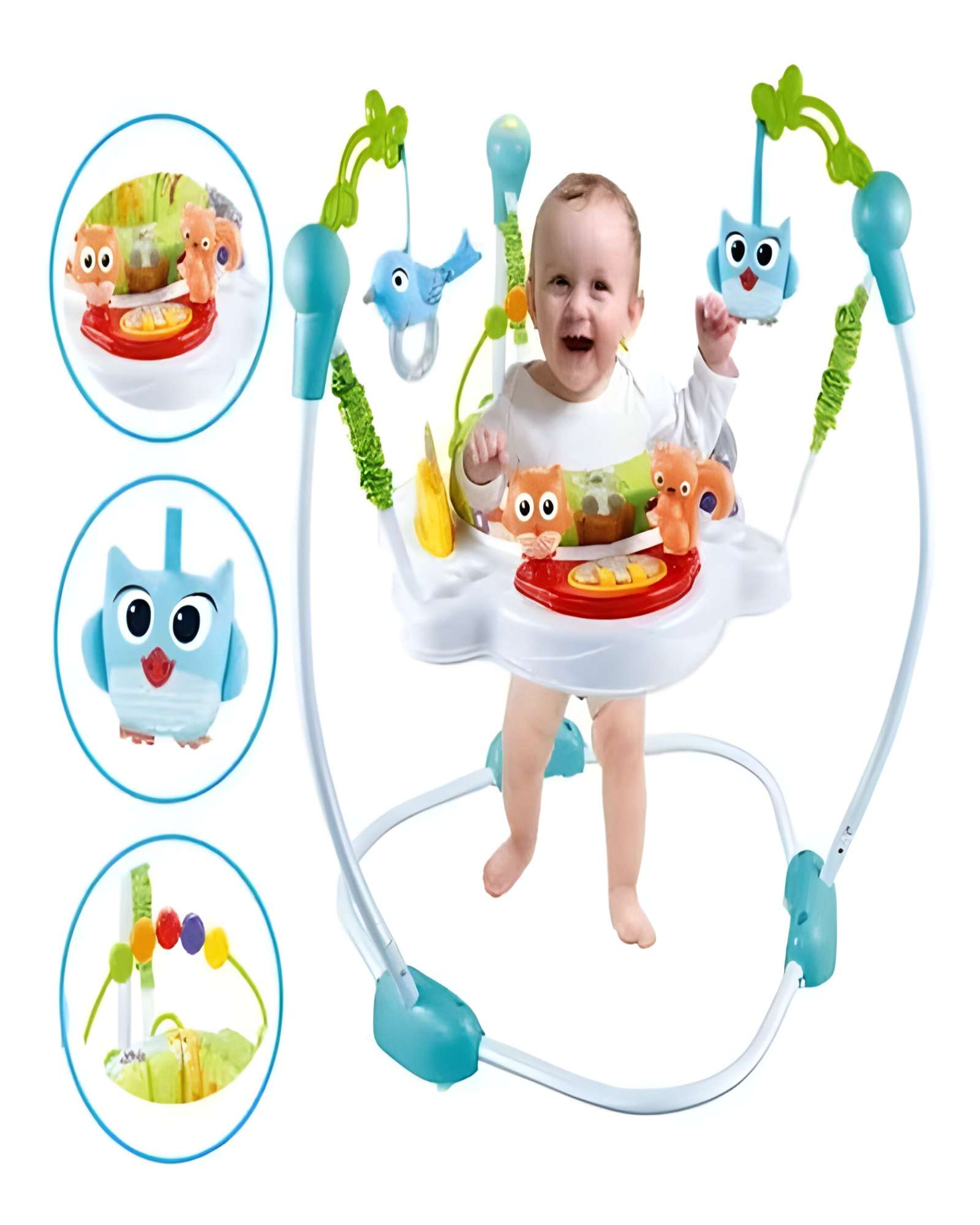 BABY JUMPER PARA NIÑOS CELESTE - 2