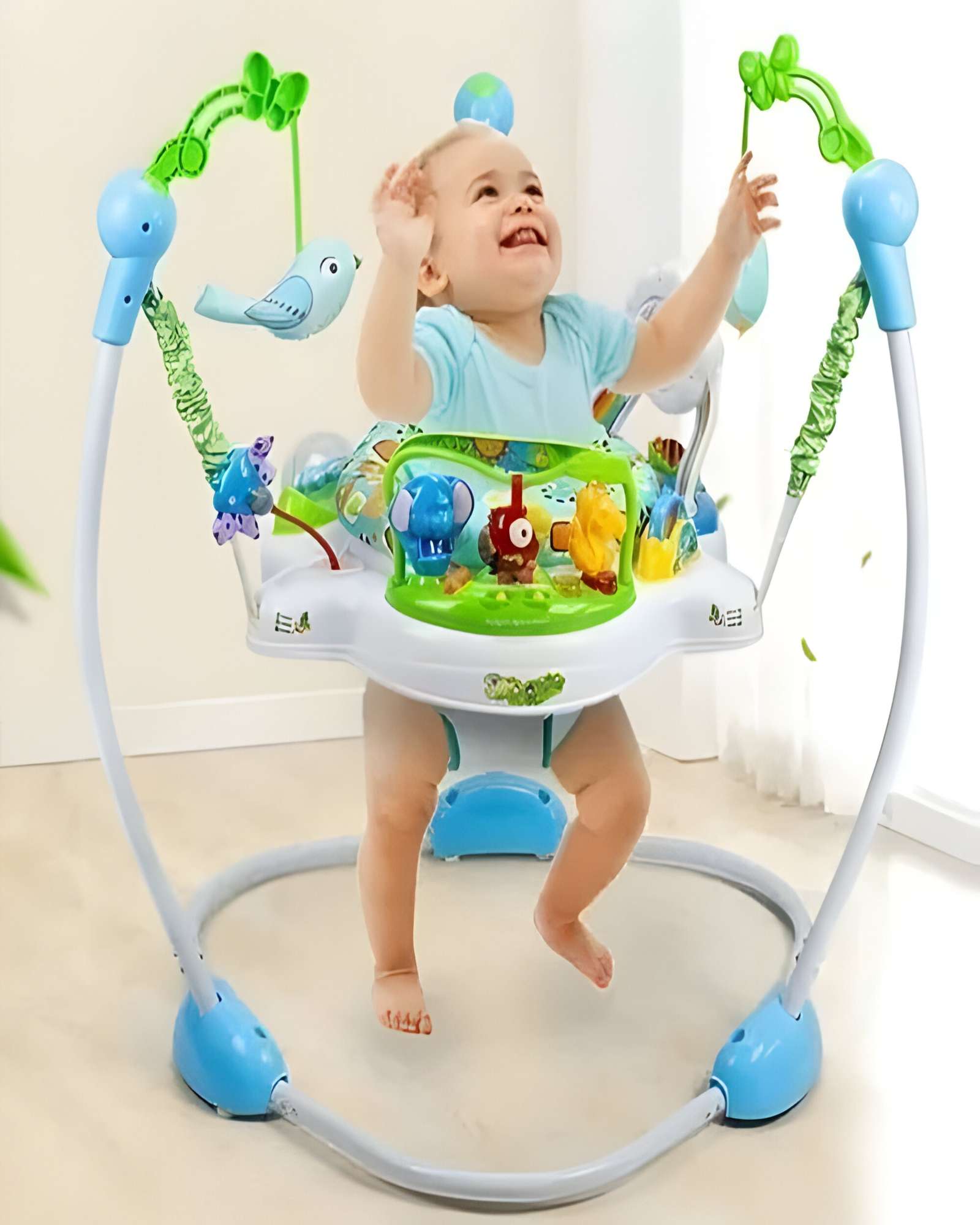 BABY JUMPER PARA NIÑOS CELESTE - 4