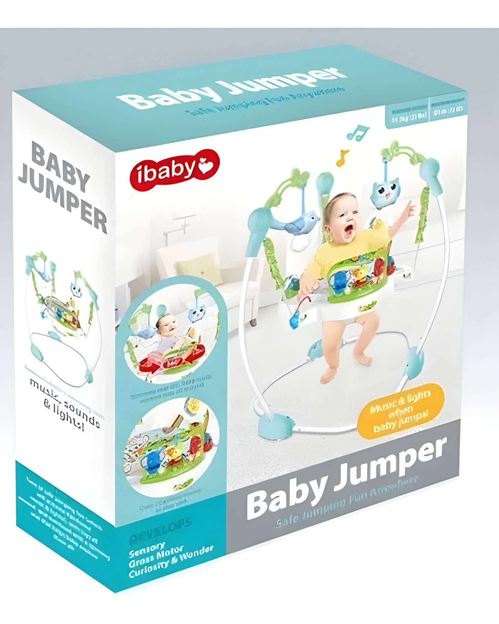BABY JUMPER PARA NIÑOS CELESTE - 5