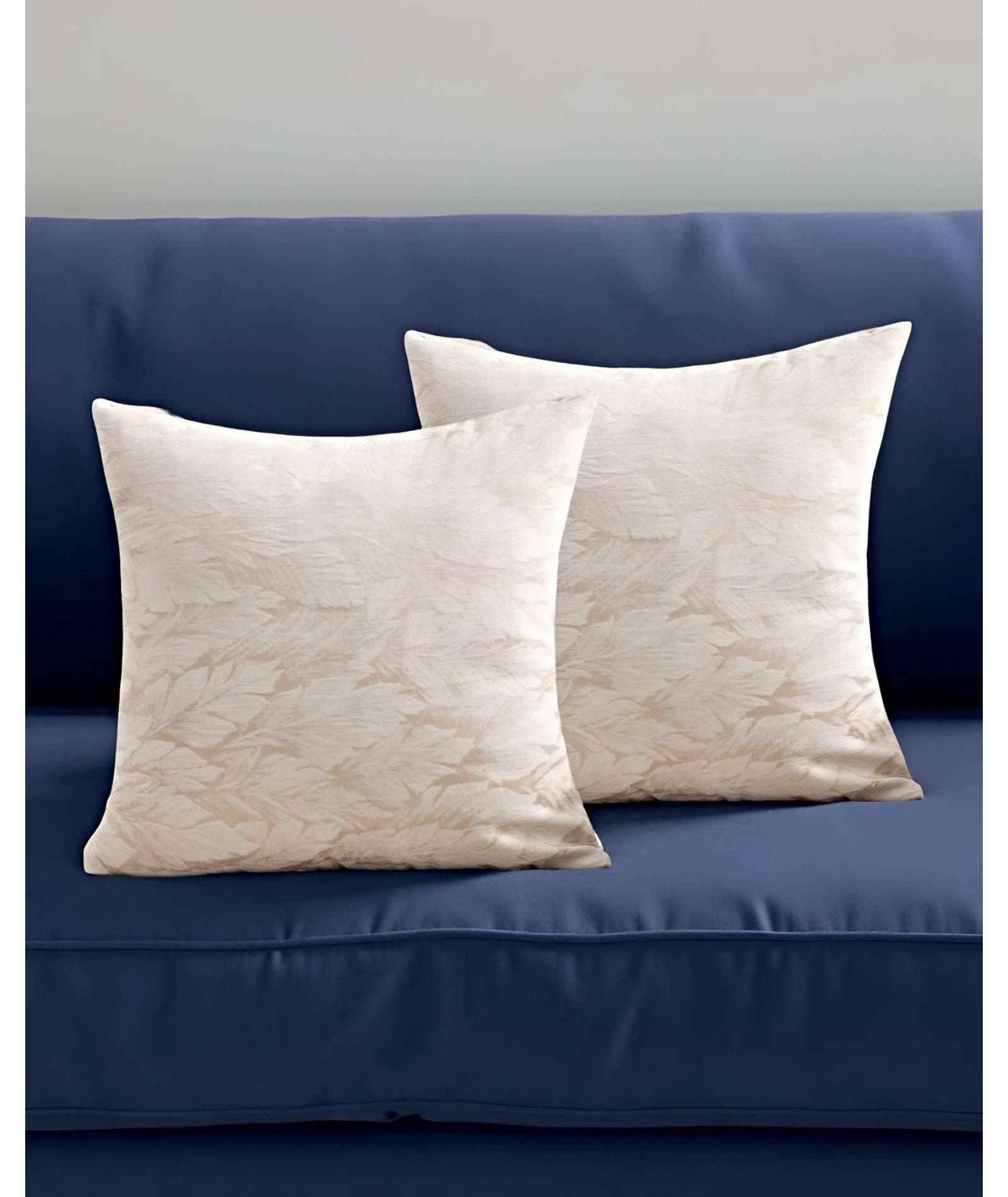 PACK DE 2 FUNDAS DE COJINES DISEÑO HOJA 45CM X 45 CM C5 - 4