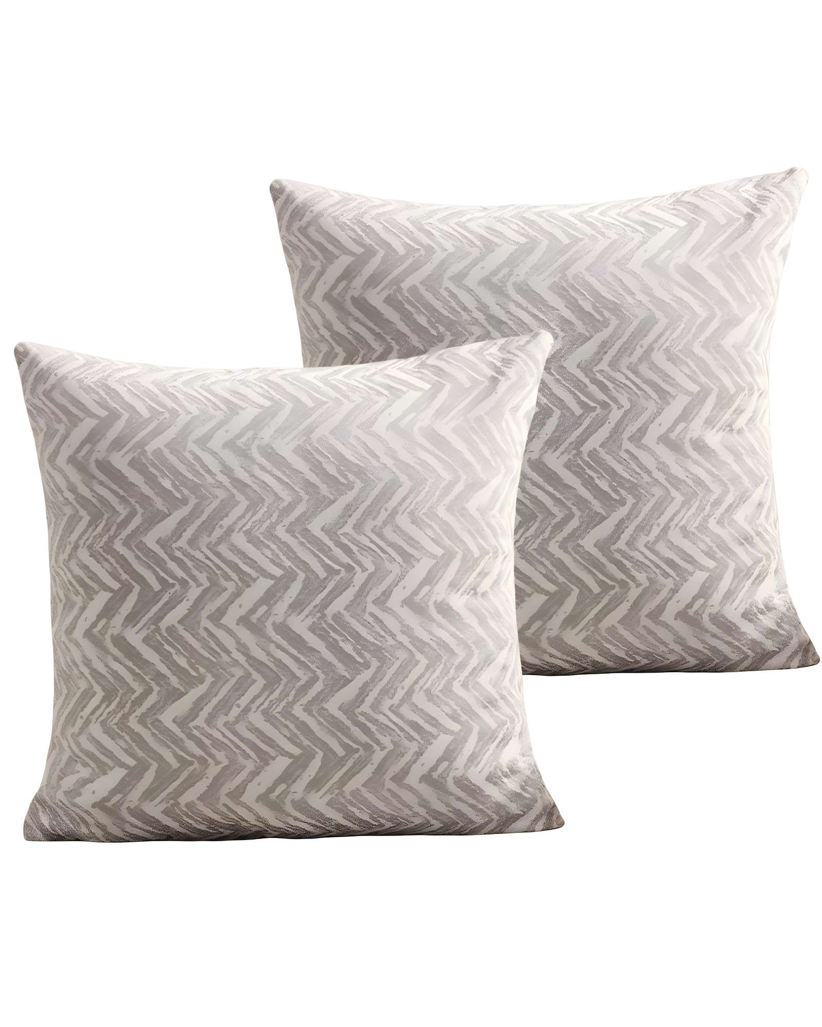 PACK DE 2 FUNDAS DE COJINES DISEÑO MAILLARD 45CM X 45 CM GRIS - 1