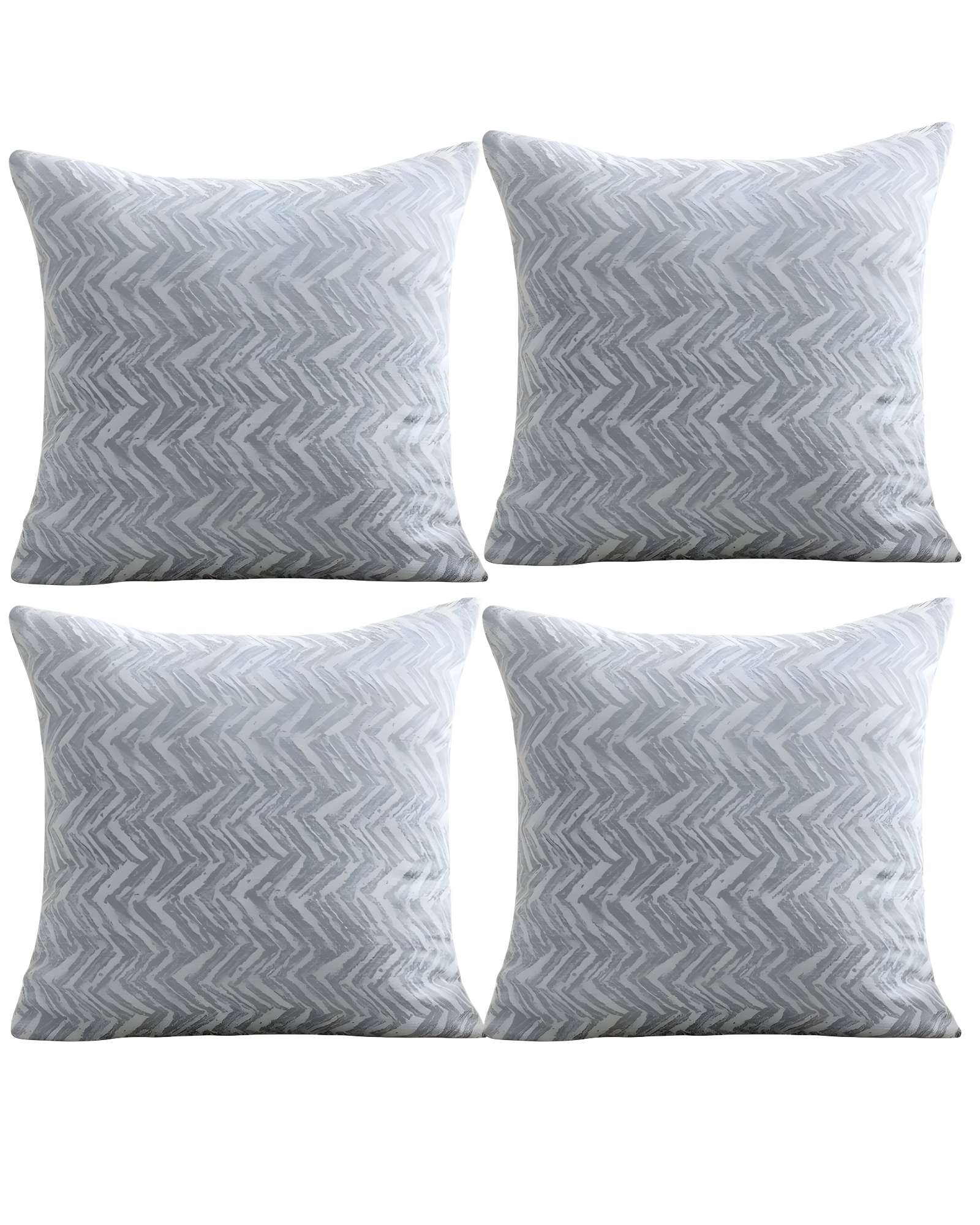 PACK DE 4 FUNDAS DE COJINES DISEÑO MAILLARD 45CM X 45 CM CELESTE - 1