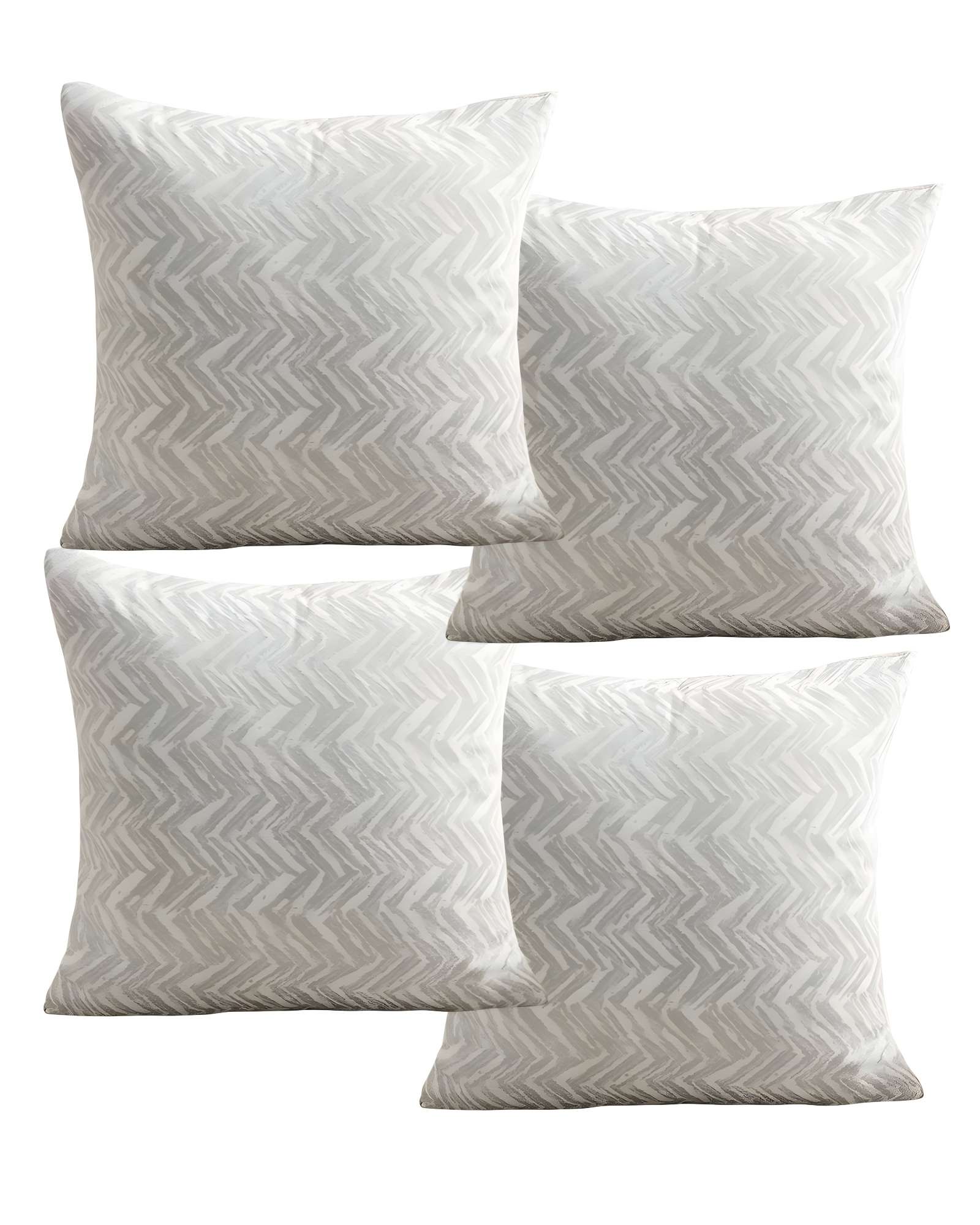 PACK DE 4 FUNDAS DE COJINES DISEÑO MAILLARD 45CM X 45 CM BLANCO - 3