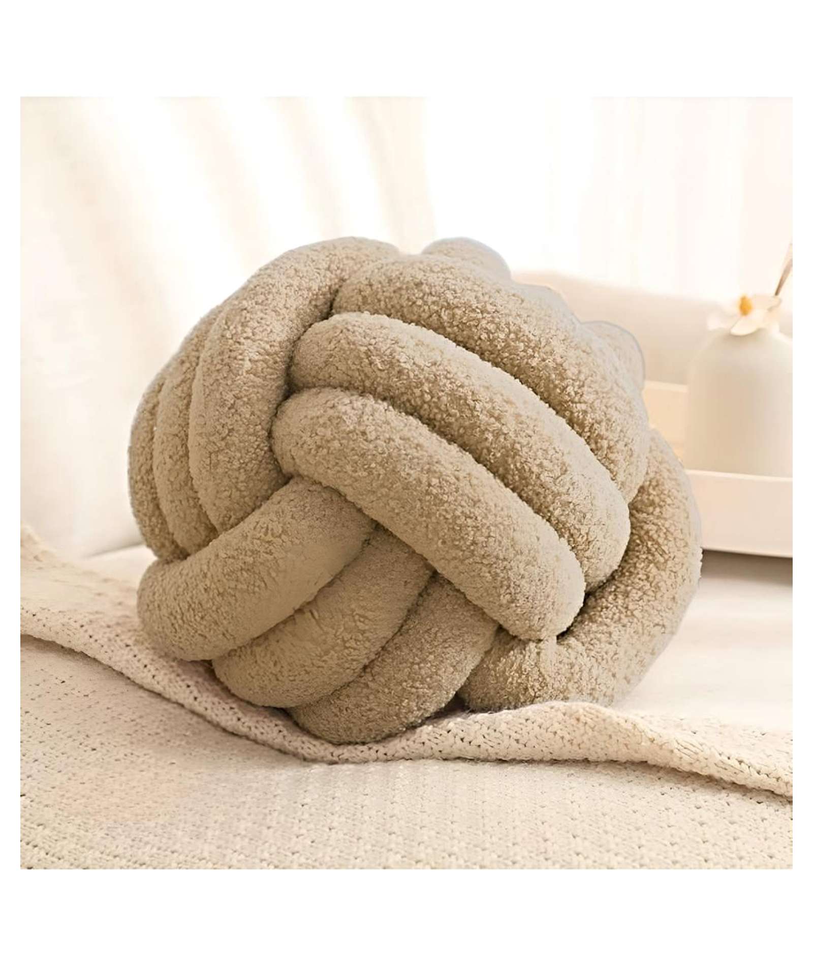 NUDO COJIN BEIGE 22 CM - 3