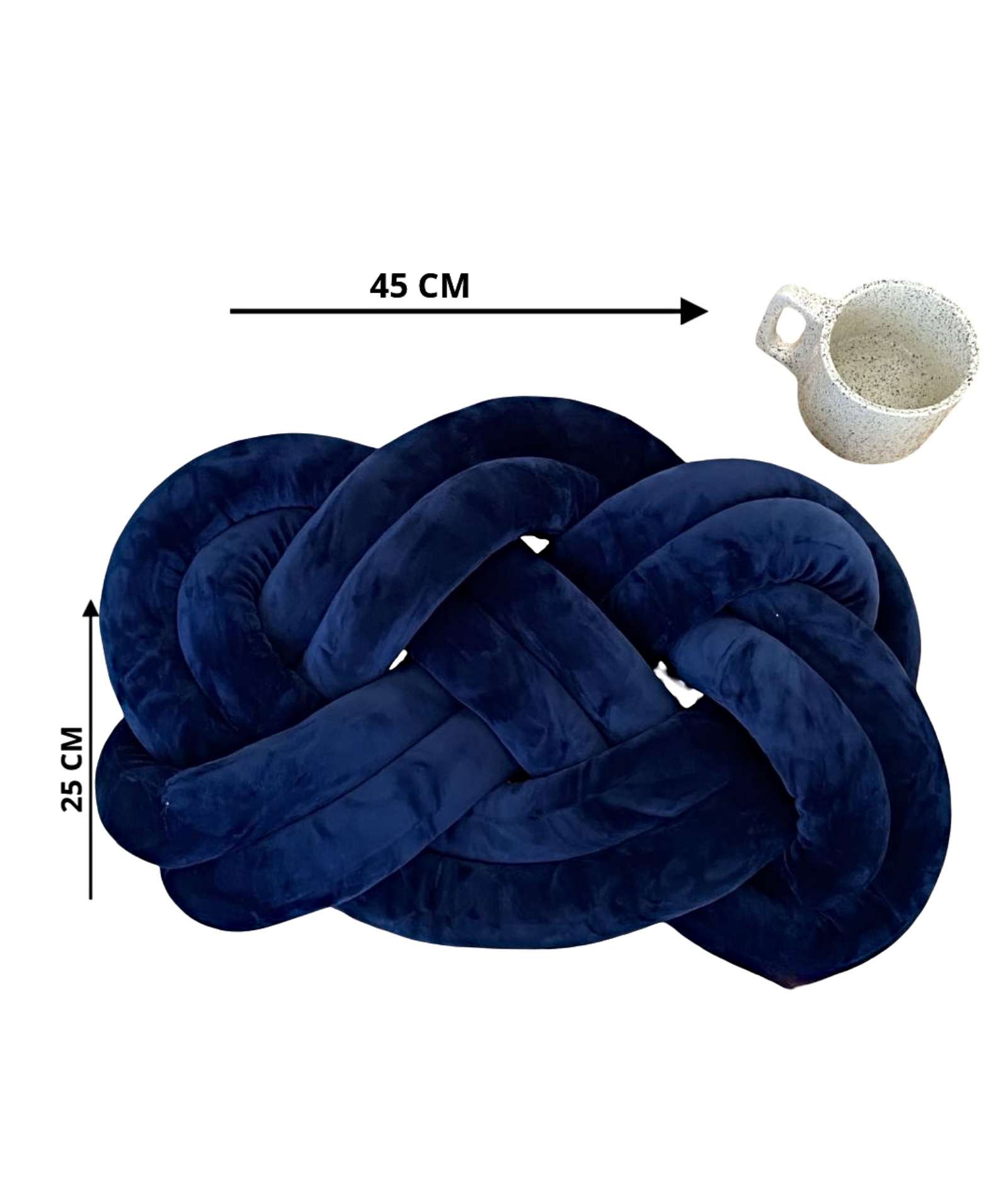 NUDO COJIN GRANDE AZUL 45 CM - 2