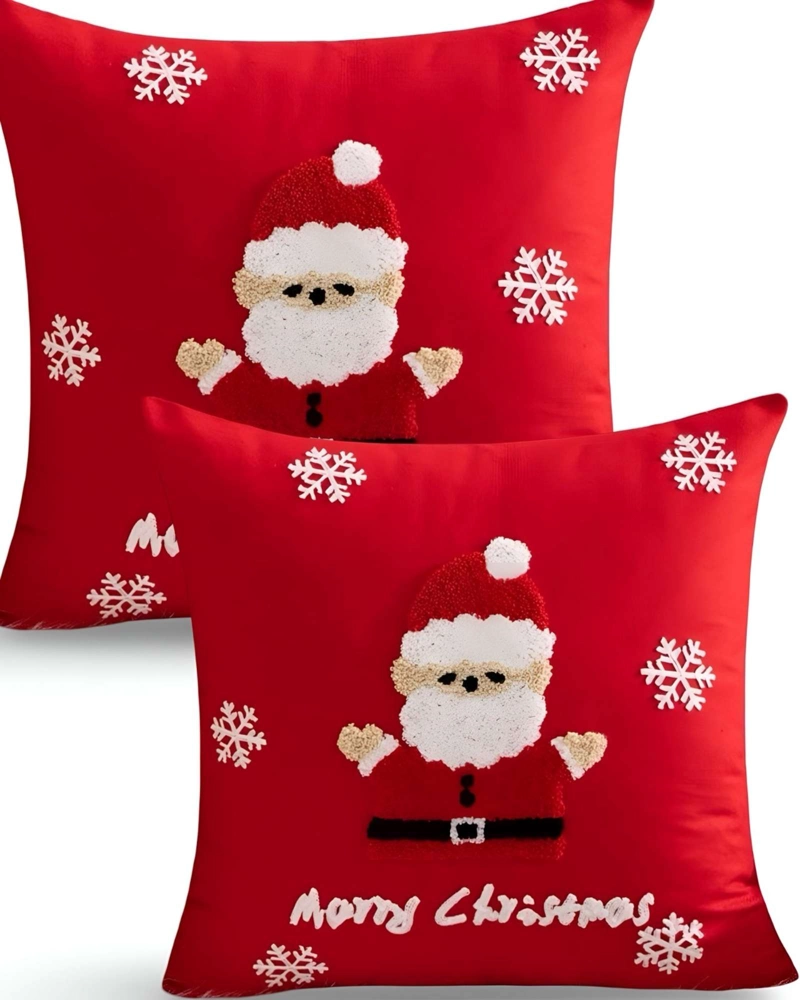 SET DE 2 FUNDAS DE COJIN PARA NAVIDAD K11 - 2