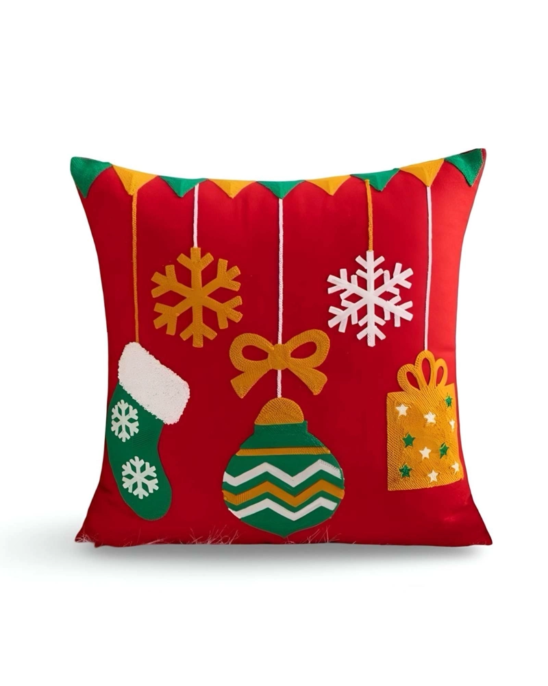 SET DE 2 FUNDAS DE COJIN PARA NAVIDAD K3 - 3