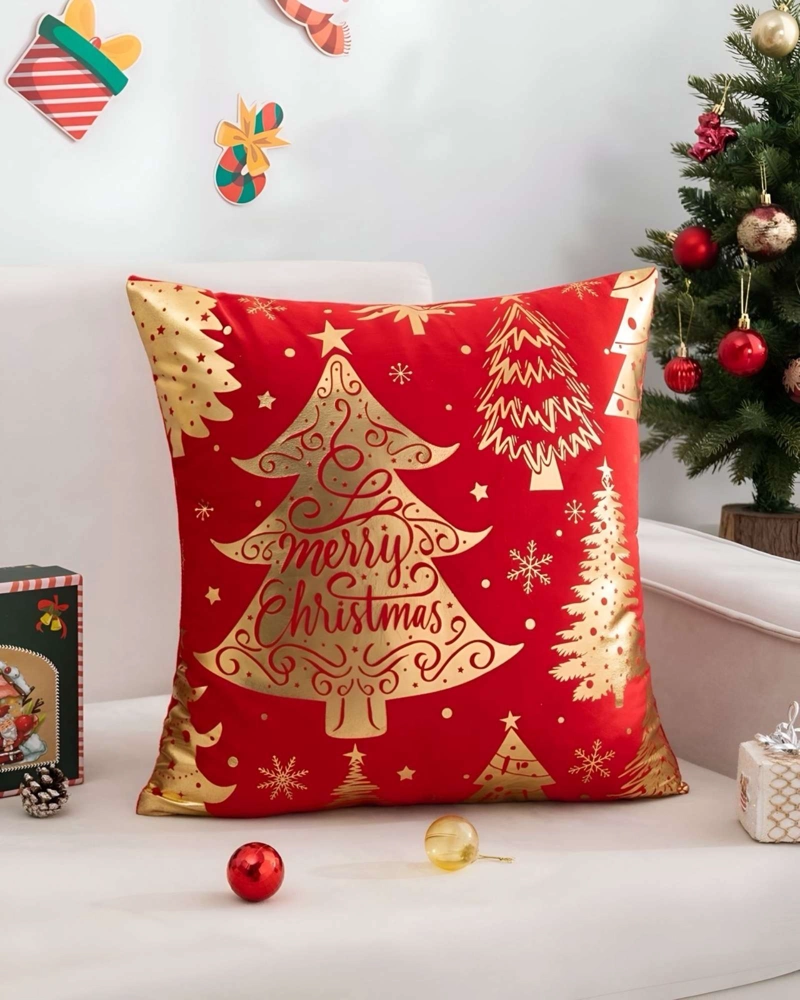 SET DE 2 FUNDAS DE COJIN PARA NAVIDAD M1 - 4