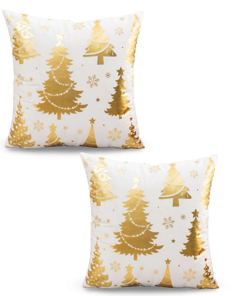 SET DE 2 FUNDAS DE COJIN PARA NAVIDAD M3 - 1