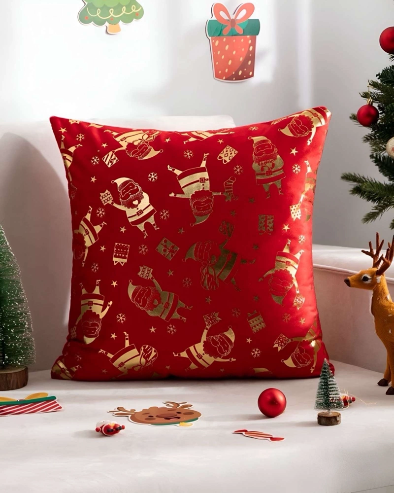 SET DE 4 FUNDAS DE COJIN PARA NAVIDAD M1 - 4