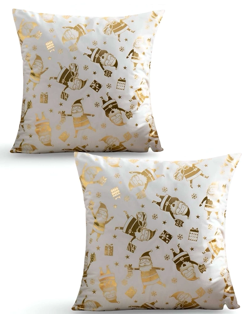 SET DE 2 FUNDAS DE COJIN PARA NAVIDAD M15 - 1